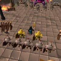 Castle Combat Gun Shooting Battle- Warrior Tower Defense