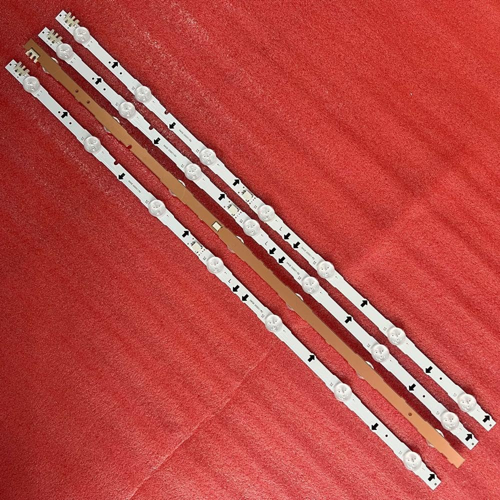 Bande LED for téléviseur UE32J5502AK UE32J5100 UE32J5500 UE32H5000 UE32H5500 UE32H6200 D4GE-320DC1-R1 R2 BN96-30442A 30443A(4pcs for 1 TV)