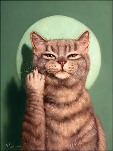 Trademark Fine Art Lienzo decorativo para pared, diseño de Lucia Heffernan "Good Morning To You" para sala de estar, dormitorio u oficina