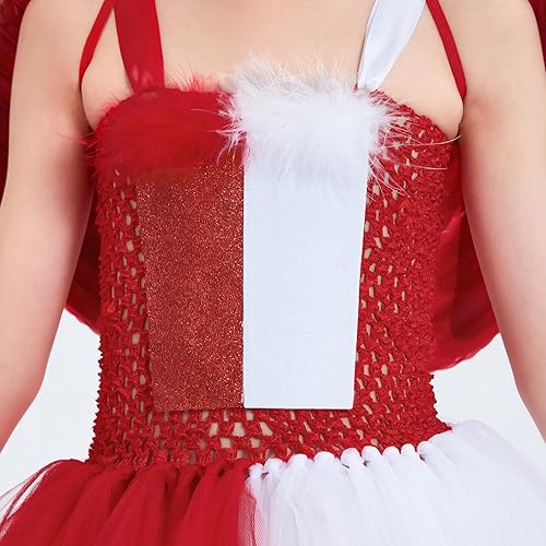 Miniatura 8 de Disfraz de ángel diablo de Halloween para niñas, accesorios de disfraz de diablo de ángel, diadema de alas para Halloween