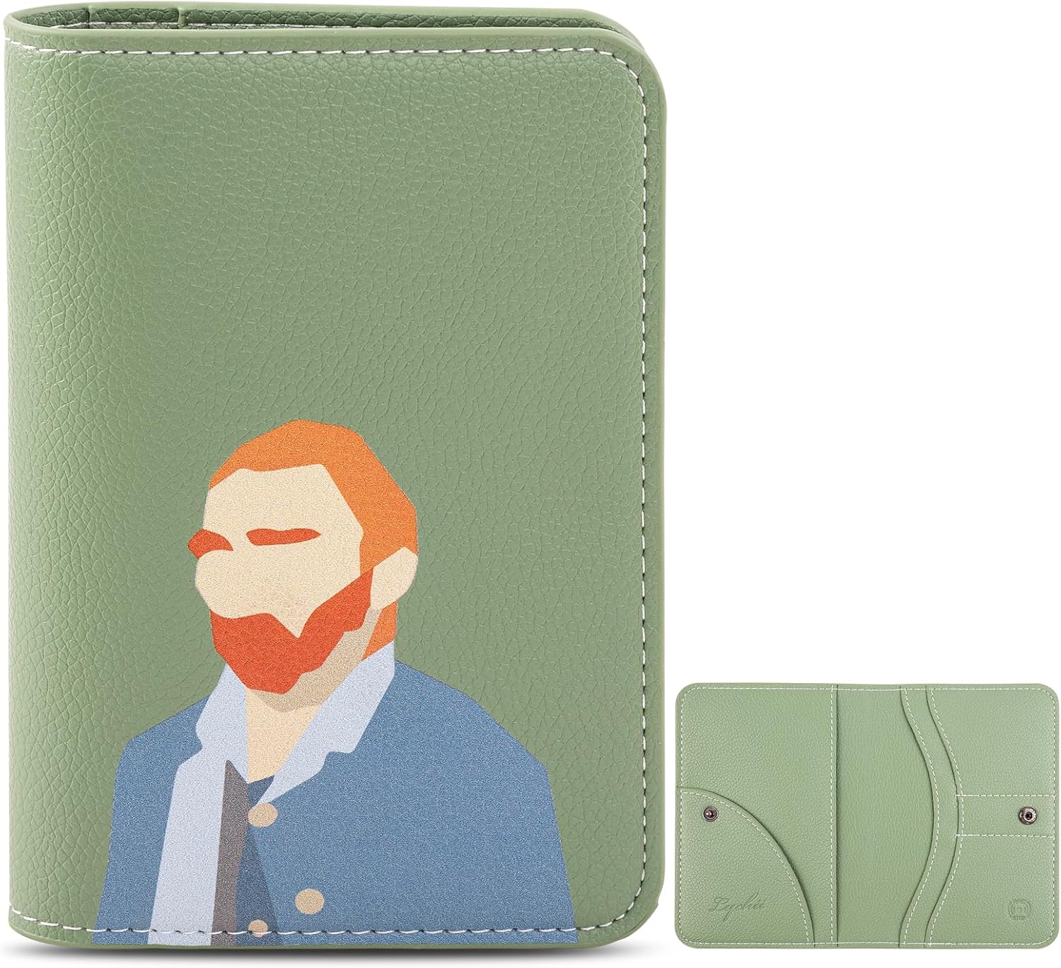 Lychii Passport Holder, Slim Passport Cover Travel Wallet
