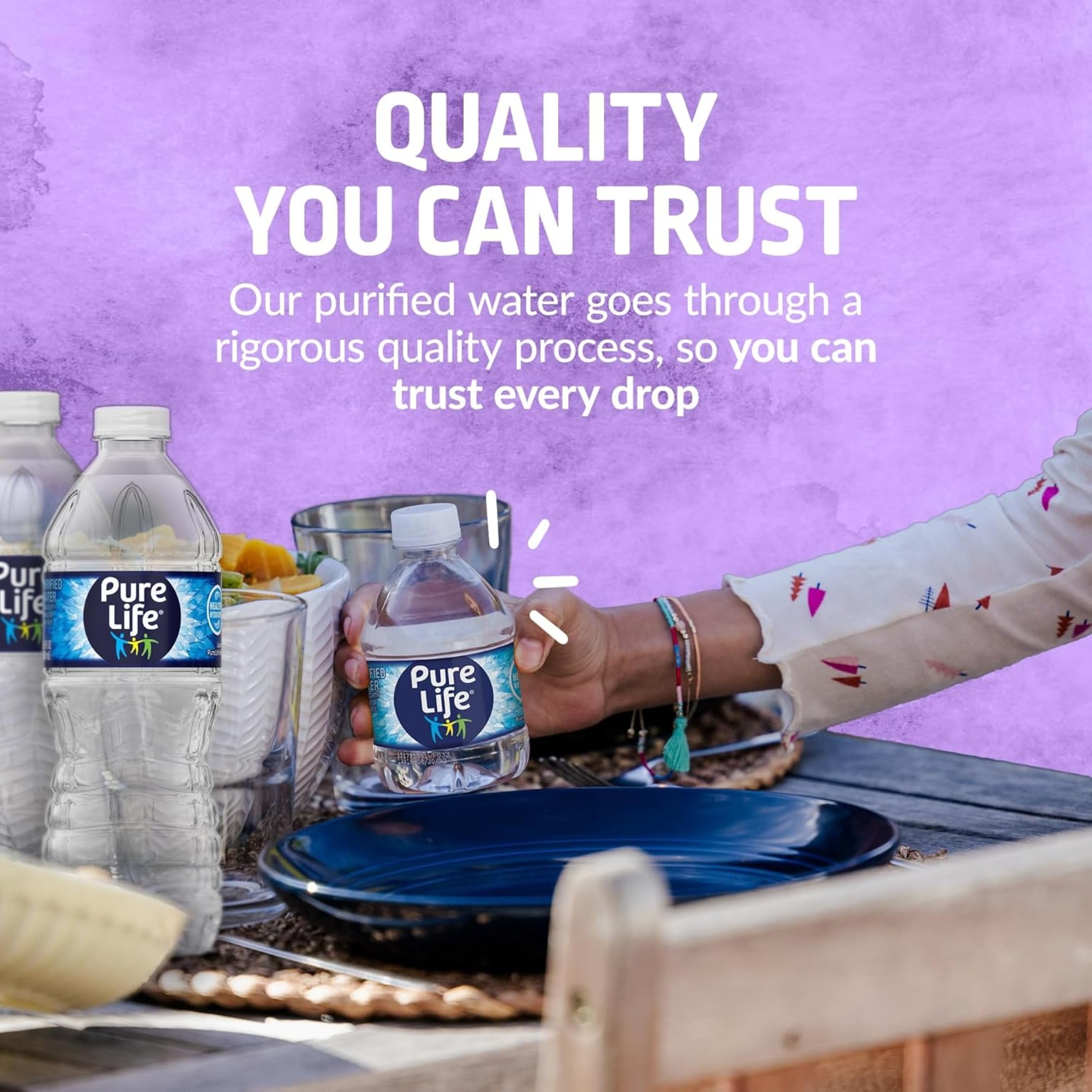 Amazon.com: Pure Life Purified Bottled Water - 24 Pack, Mini 8 Fl