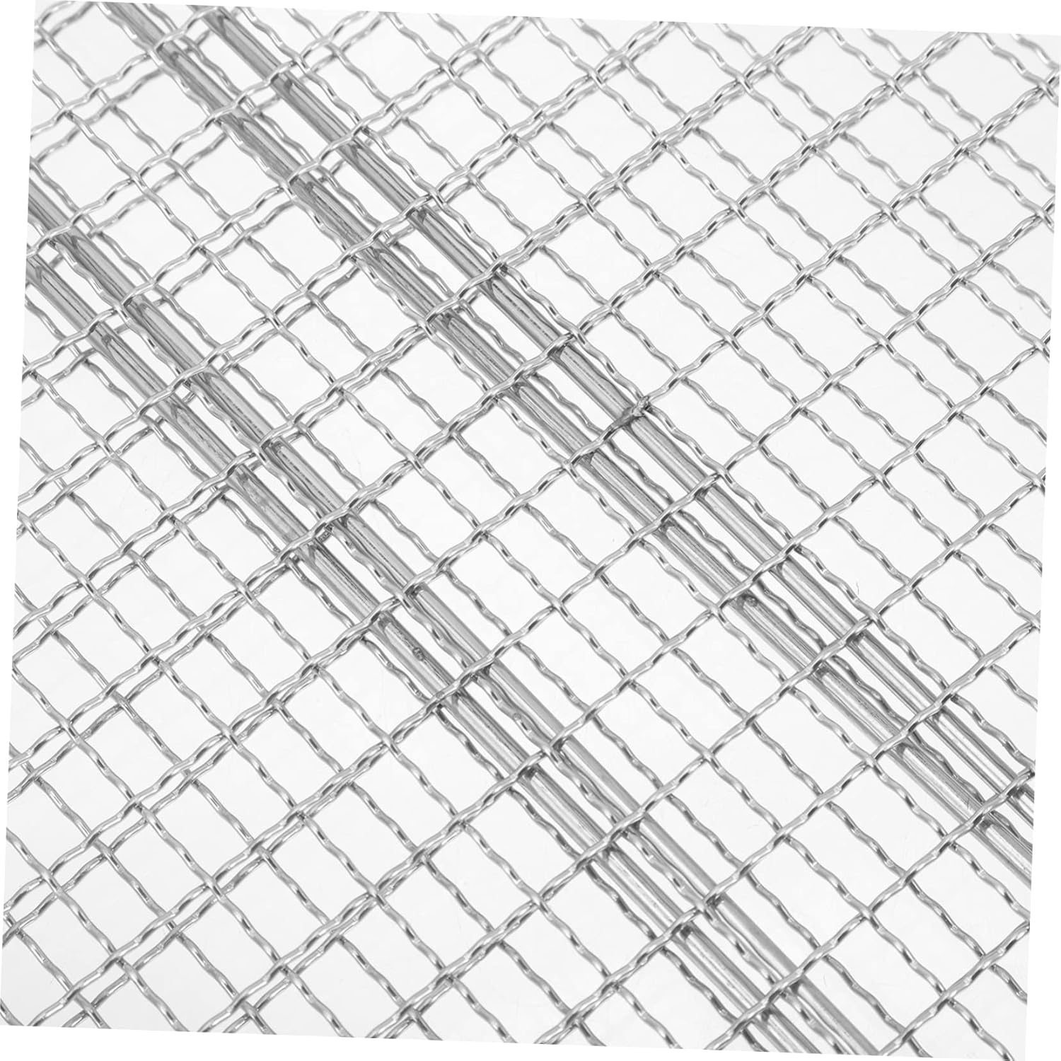 Grill Accessory Fish and Vegetable Clip Beef Grilling Mesh Rack Camping BBQ Tool Stainless Steel