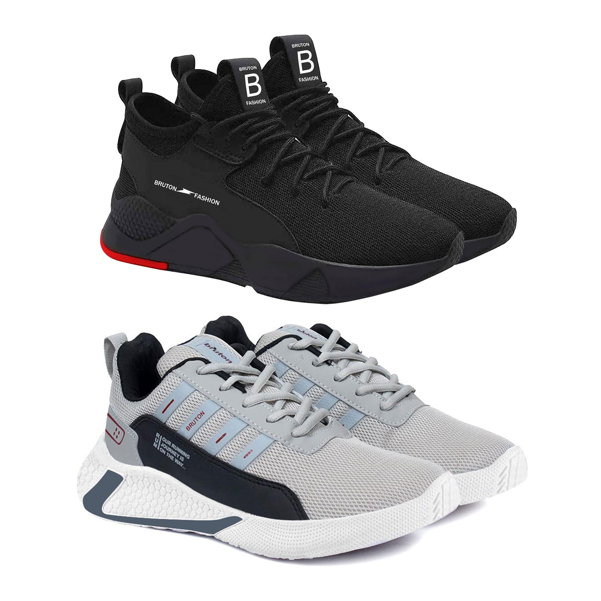 BRUTON Men Sport Shoes | Running Shoes | Walking Regular Shoes | Shoes for Mens & Boys - Size-9 (B0CCXWSQLZ) Amazon Price History, Amazon Price Tracker