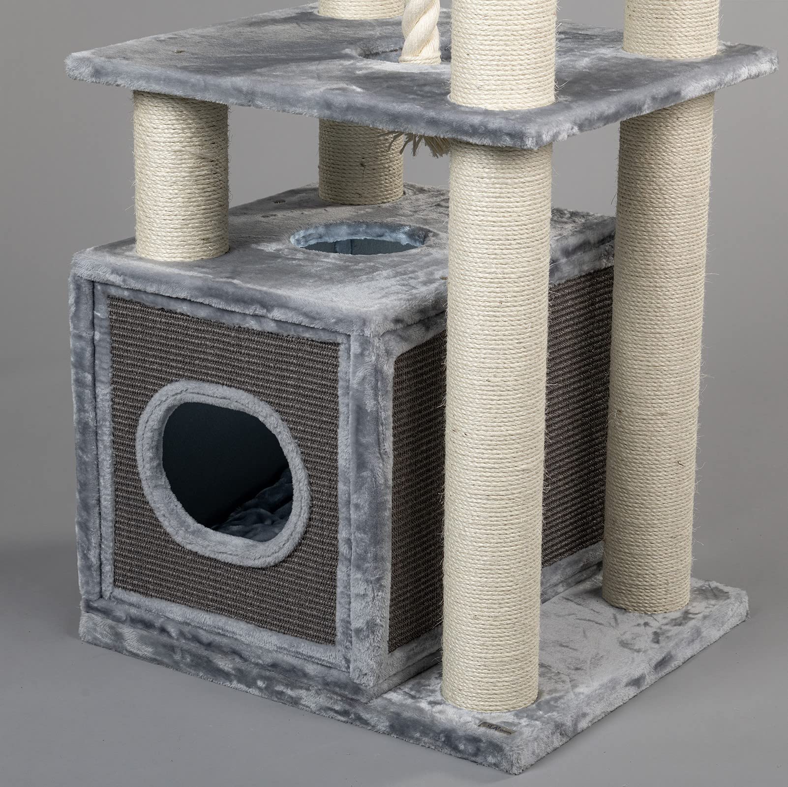 Buy Cat tree for large cats Cat Relax PLUS Light Grey XXL extra big