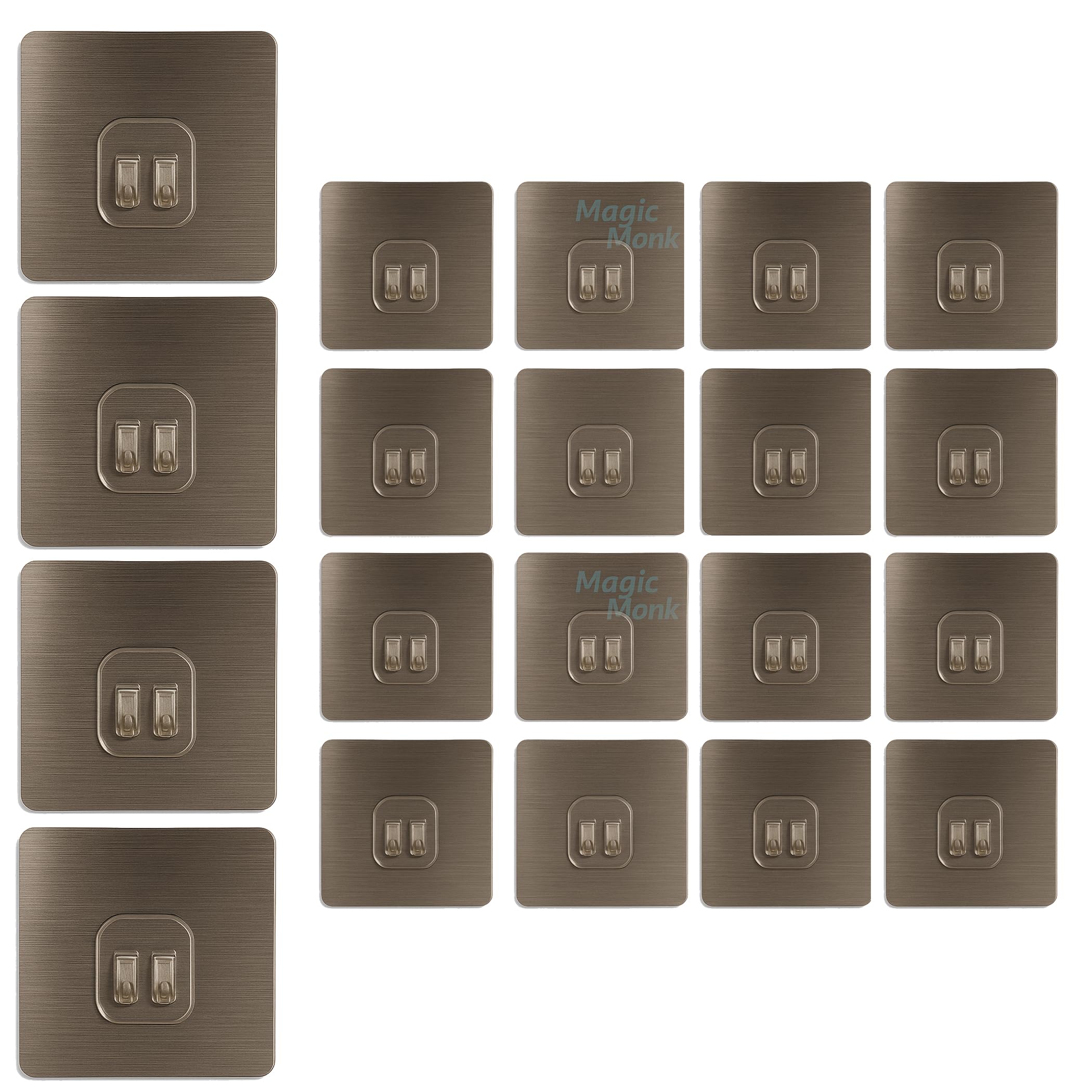 MagicWall Hooks - Adhesive Wall Hooks (Pack of 10) -10