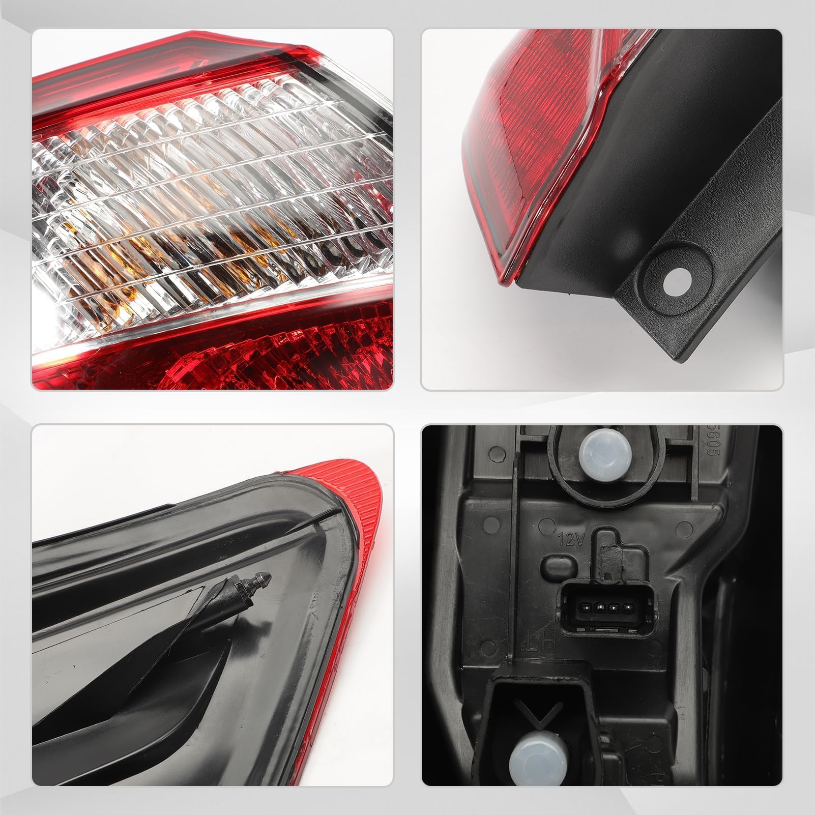 2x Fanale Posteriore Luce Posteriore Notte Freni Auto Fanalini Sinistro Destro Per Qashqai J10 2010-2014 26550BR00A