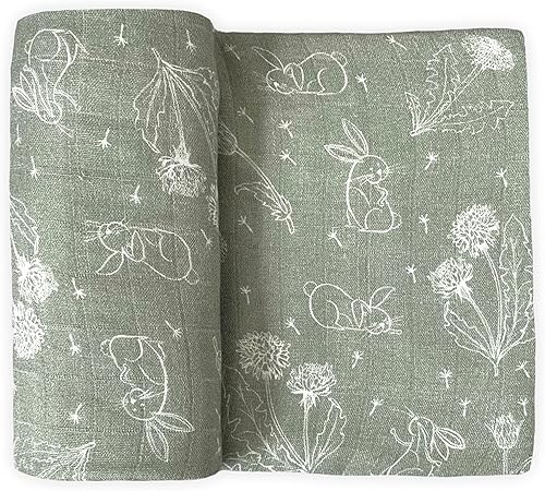 Leyl&Ari Manta de muselina Manta de recepción para niños y niñas (amigos bajo el mar)