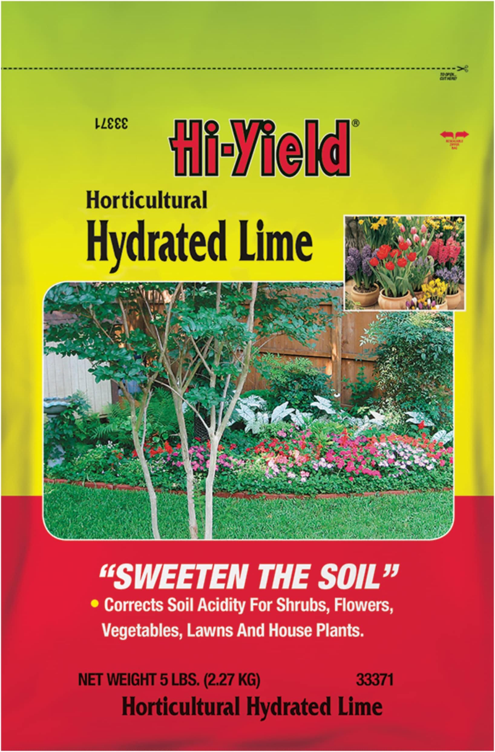 Hi-Yield (33371) Horticultural Hydrated Lime (5 lbs.)