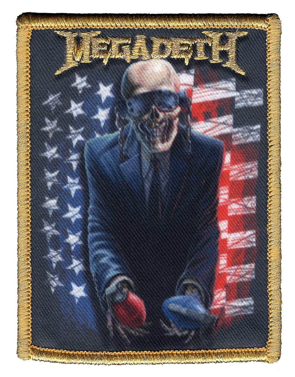 C&D Visionary Megadeth American Grenades Patch, Multi-Colered