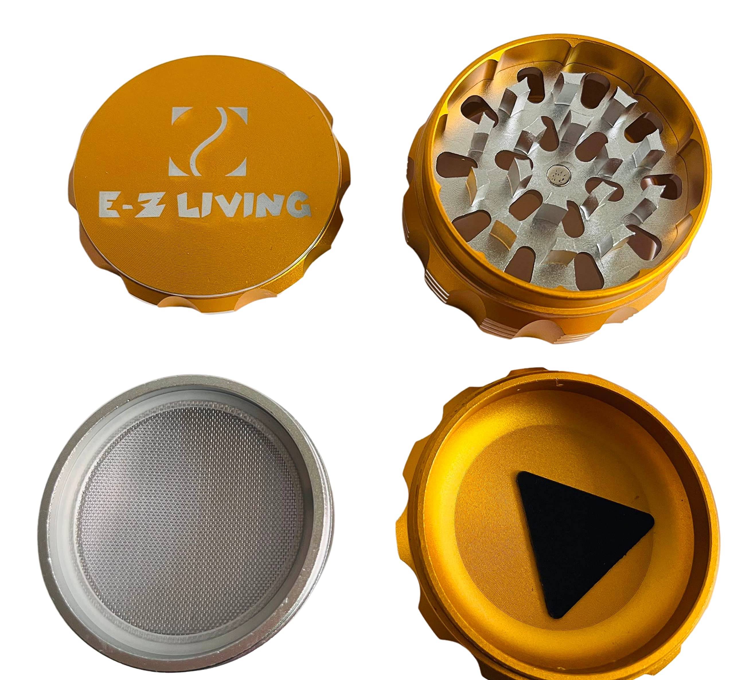 E-Z Living Kitchen spice grinder (63mm Yellow)