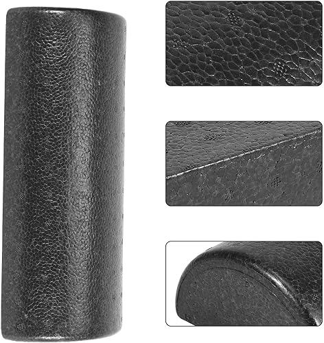Miniatura 2 de Rodillo de espuma medio redondo de 11.8 in para yoga, pilates, deporte, fitness, equipos, equilibrio, bloques de yoga