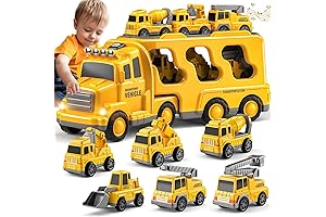Mr. Banks Mr. Bank's Construction Truck Toys Cars for Boys and Girls 3-9