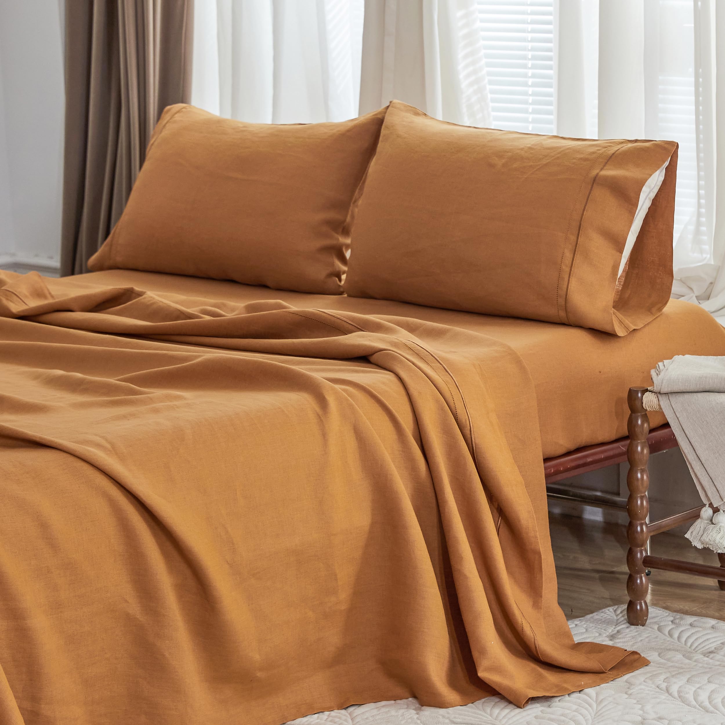 Parure de lit en lin pour transformer votre chambre en cocon de douceur