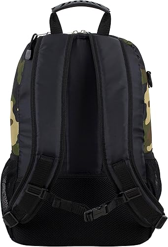 Miniatura 4 de Eastsport Mochila de viaje para monopatín, bolsa para computadora portátil, diseño multideportivo para hombres y mujeres, Camuflaje ejército,
