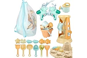 2024 Sand Toys for Kids Ages 3-13: Sand Wheel, Water Wheel, Beach...
