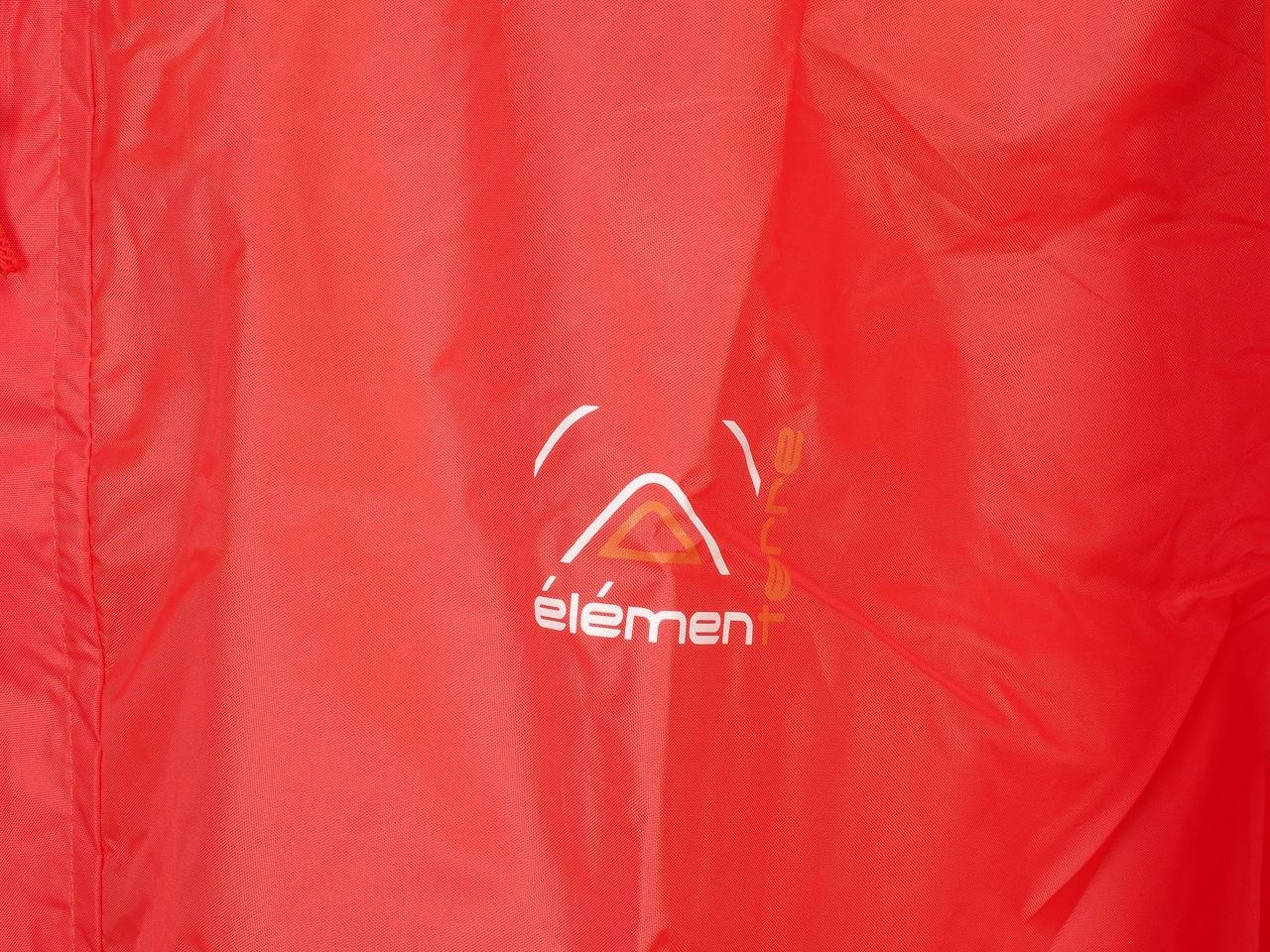 Elementerre - Pelerin Rouge Poncho - Poncho Cape de Pluie - Rouge - Taille L/XL