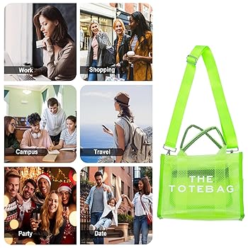 Amazon.com: JQAliMOVV Clear Tote Bags for Women, The tote Amazon.com: JQAliMOVV Clear Tote Bags for Women, The tote
