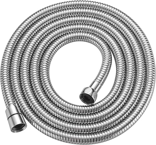 Miniatura 18 de RUMOSE Manguera de ducha de 69 pulgadas, manguera de extensión de cabezal de ducha de acero inoxidable extra larga, accesorio de tubo de ducha Mate