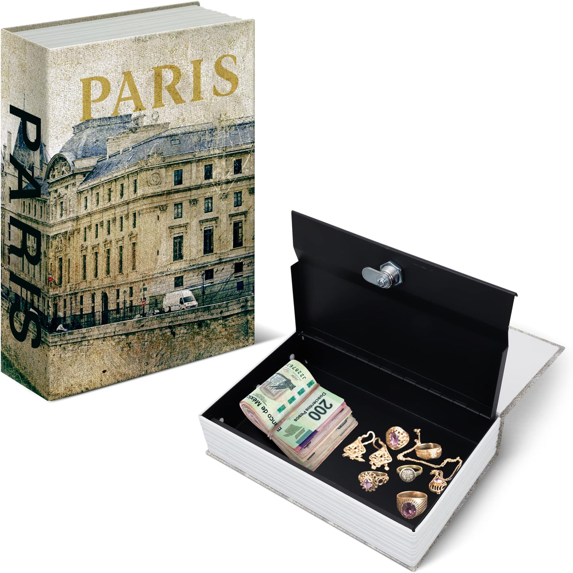 Caja Fuerte Oculta Caja Fuerte Libro Escondite Secreto Para