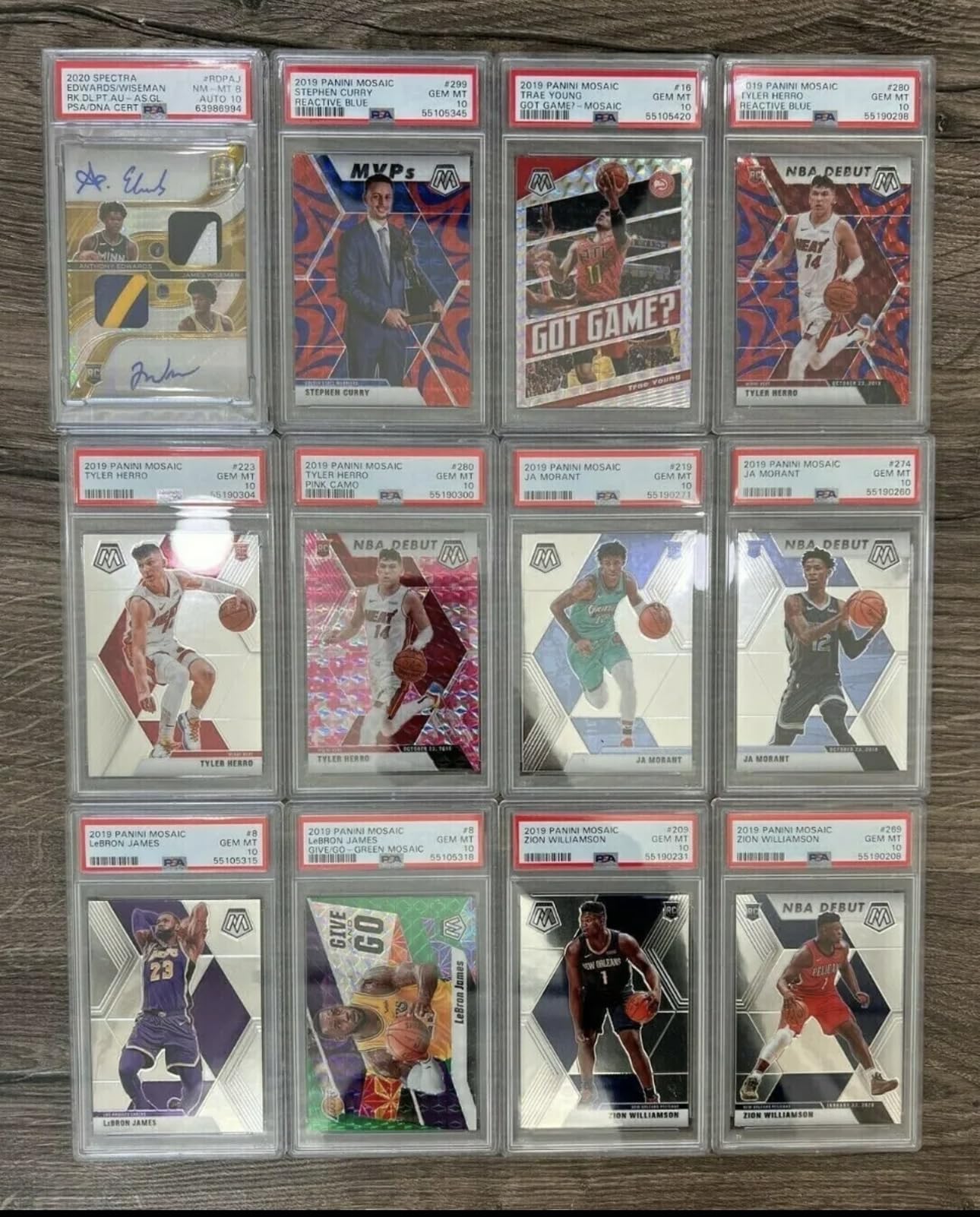 Basketball Graded Card Mystery Pack | 1 Graded Basketball Card | Grade 8+ Guaranteed | 2X Rookies Guaranteed