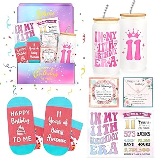 11 Year Old Girl Birthday Gifts for 11 Year Old Girl Gift Trendy 11th Birthday Gifts for Girls Age 11 Gift Ideas Cool Stuff Things for Tweens, Teens, Preteen Girls Happy 11th Decoration Present