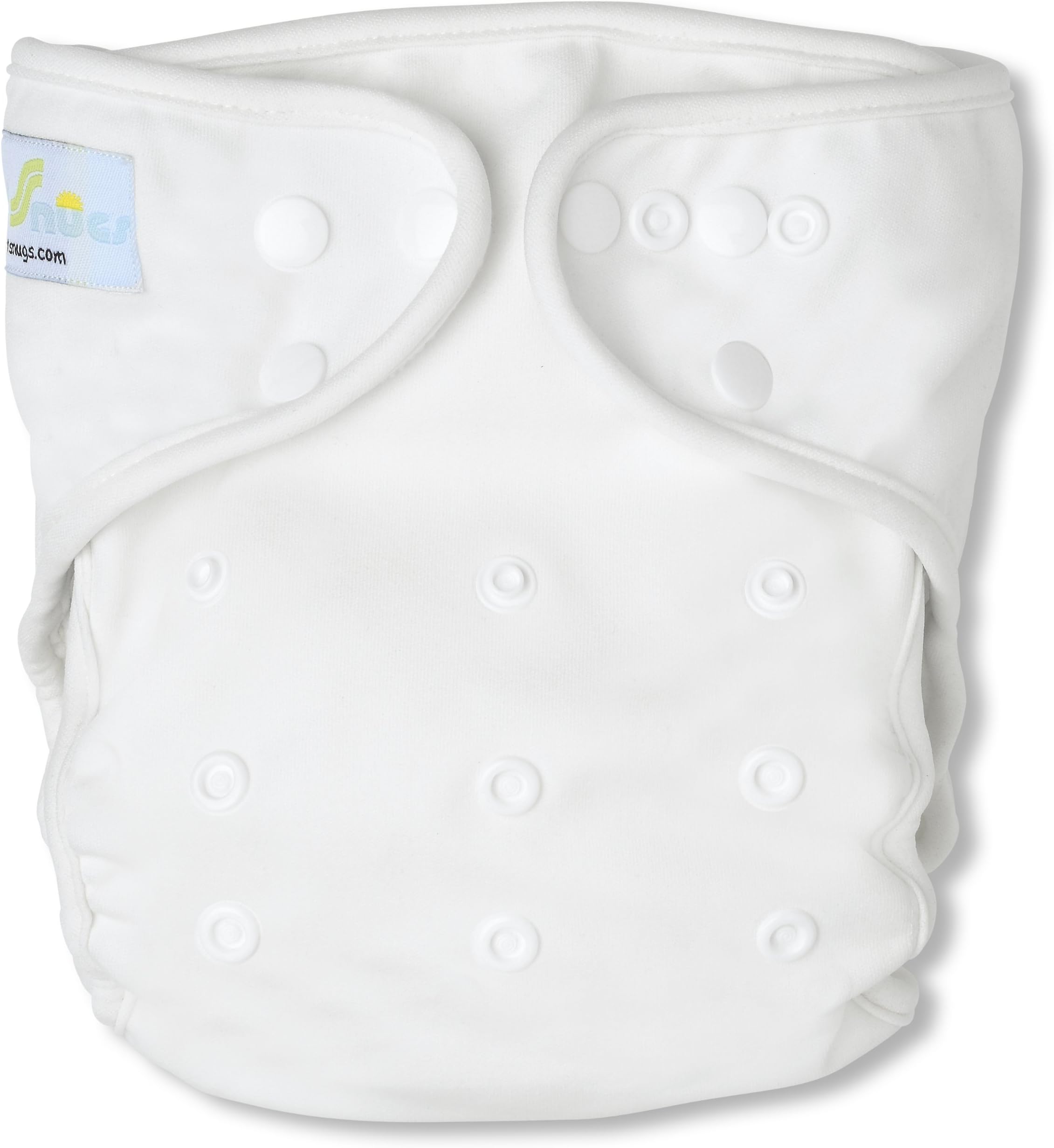 SimpleSnug All-in-Two Cloth Diaper Cover (White)