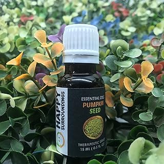 Pumpkin Seed Essential Oils ~ Pure Natural Aromatherapy Massage Oil - Therapeutic Grade - 100% Natural Incense - Pure Essential Oil (15ml)
