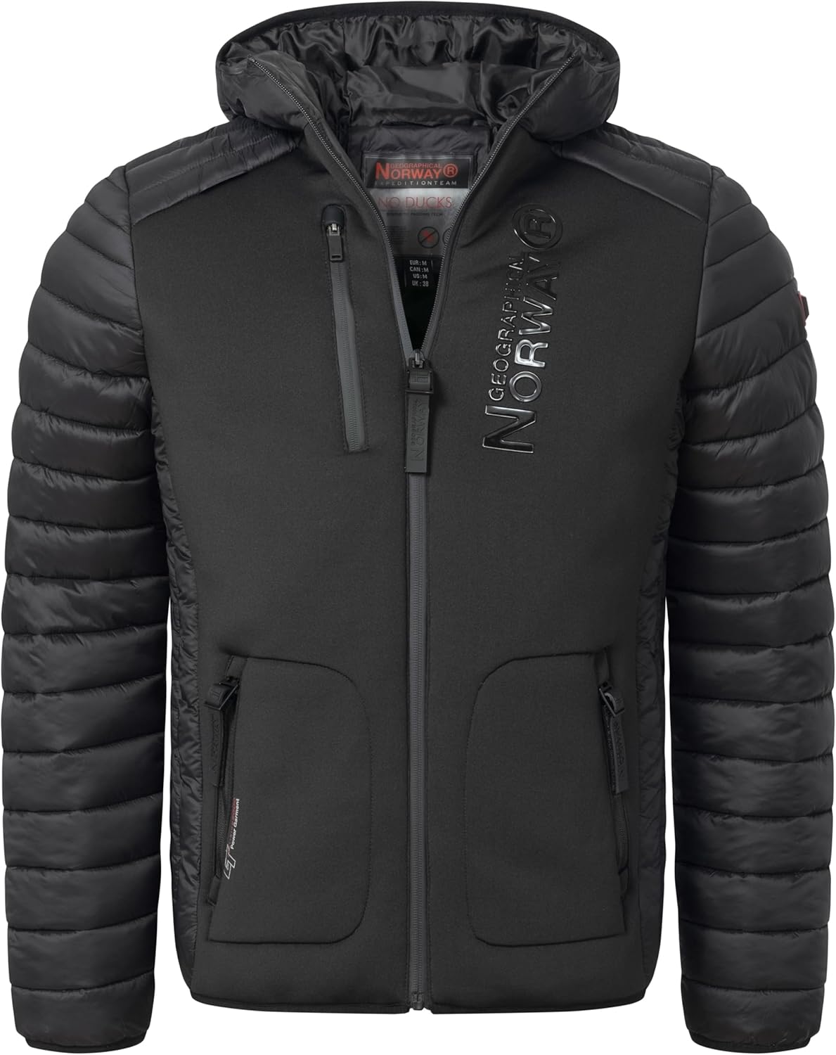 GEOGRAPHICAL NORWAY | Parka Imbottito D.grey Uomo | DIVERGENCE-MEN - Foto 11