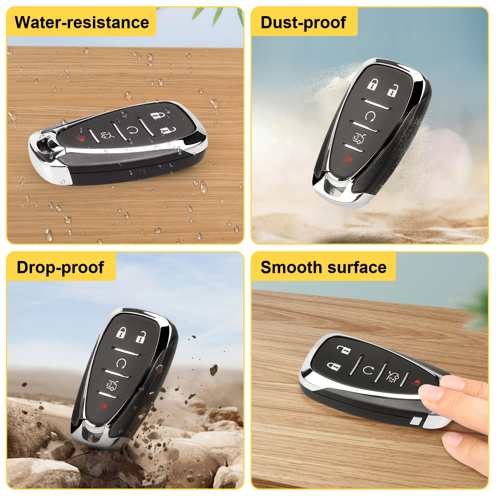 OEM CHEVY MALIBU CAMARO CRUZE SMART KEY PROXIMITY REMOTE FOB - Foto 2