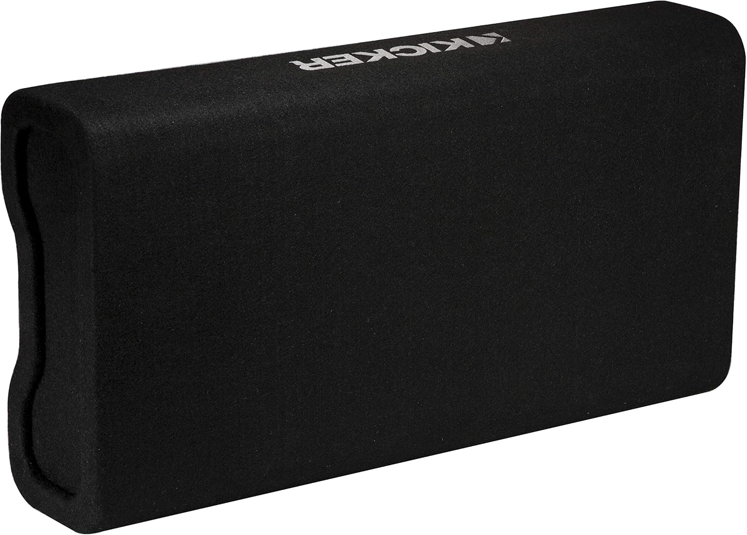 Harmony Audio Kicker 47TRTP122 Car Audio Down Firing 12" Thin Sub Box Passive Radiator Bundle with Harmony HA-A400.1 Amplifier & Amp Kit
