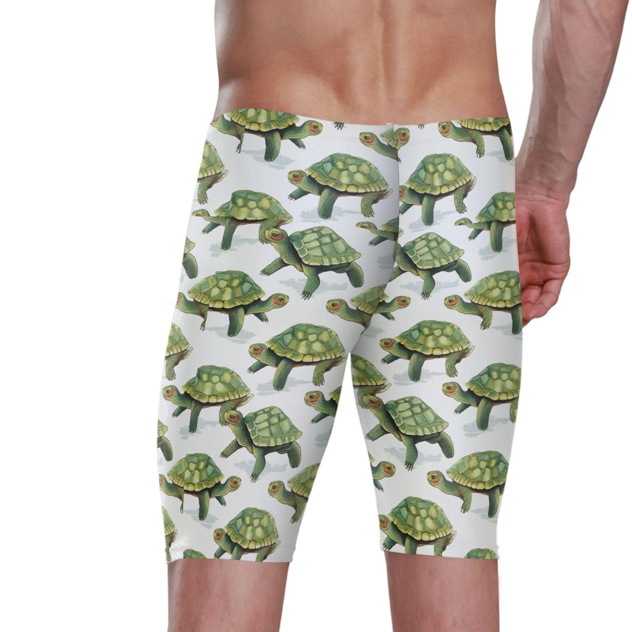 Sea Turtle Tortoise Swim Jammers Swimsuit for Men XXL B0401171