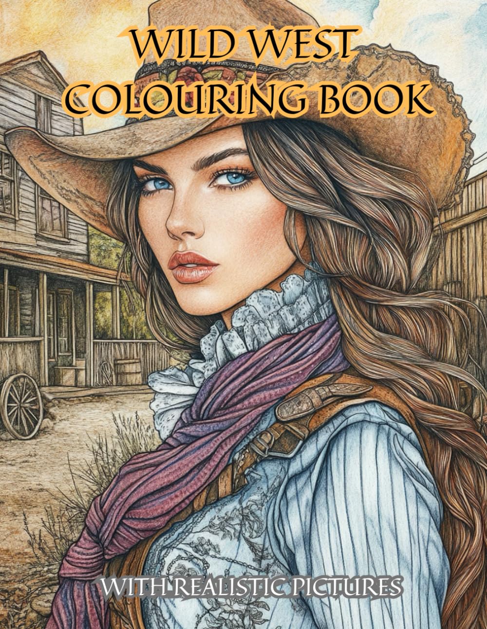 Wild West Colouring Book