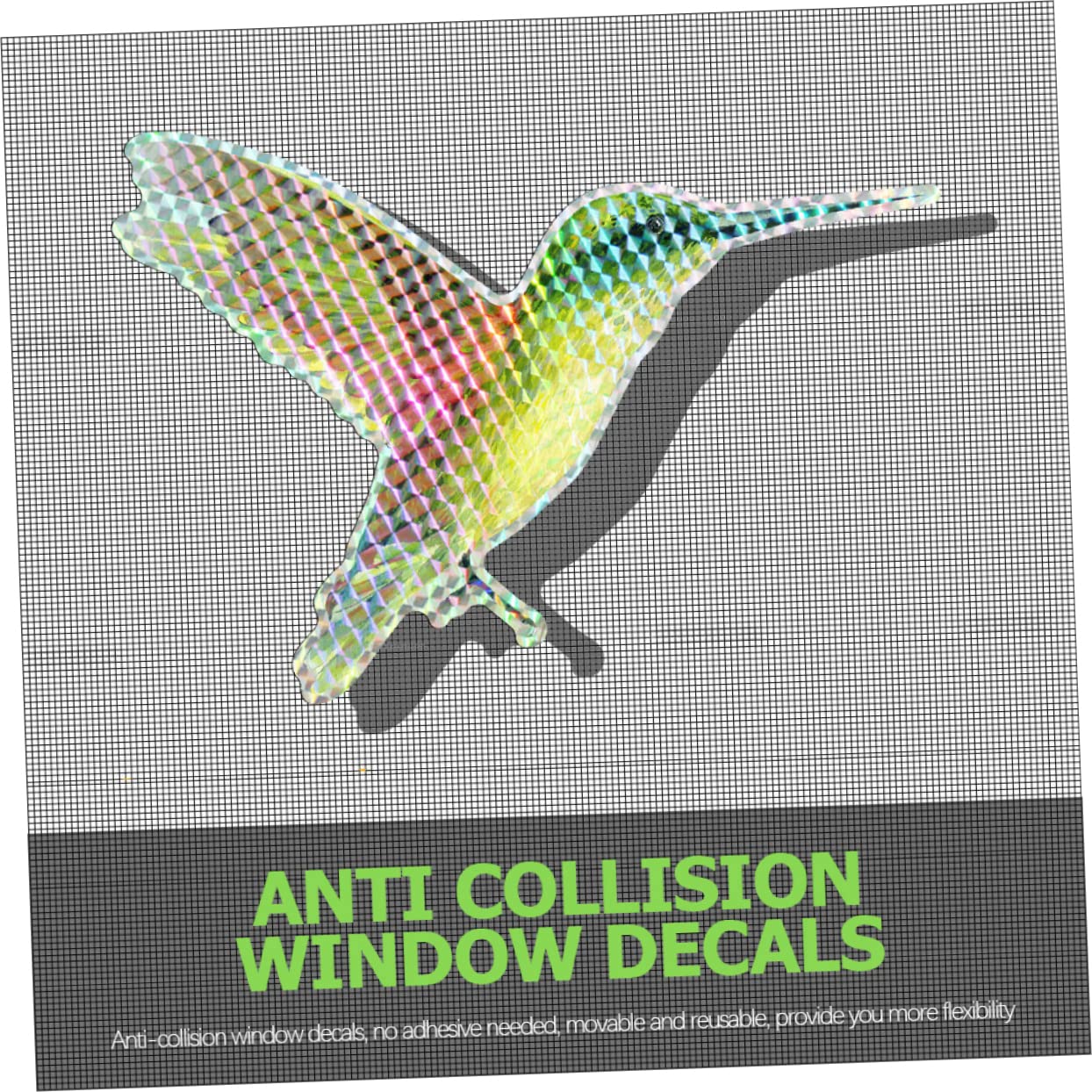Alipis Paare Magnetischer Aufkleber des fliegenden Vogels tiermotive animal-design fensteraufkleber fensteraufkleber selber machen magnetische Fensteraufkleber -Aufkleber