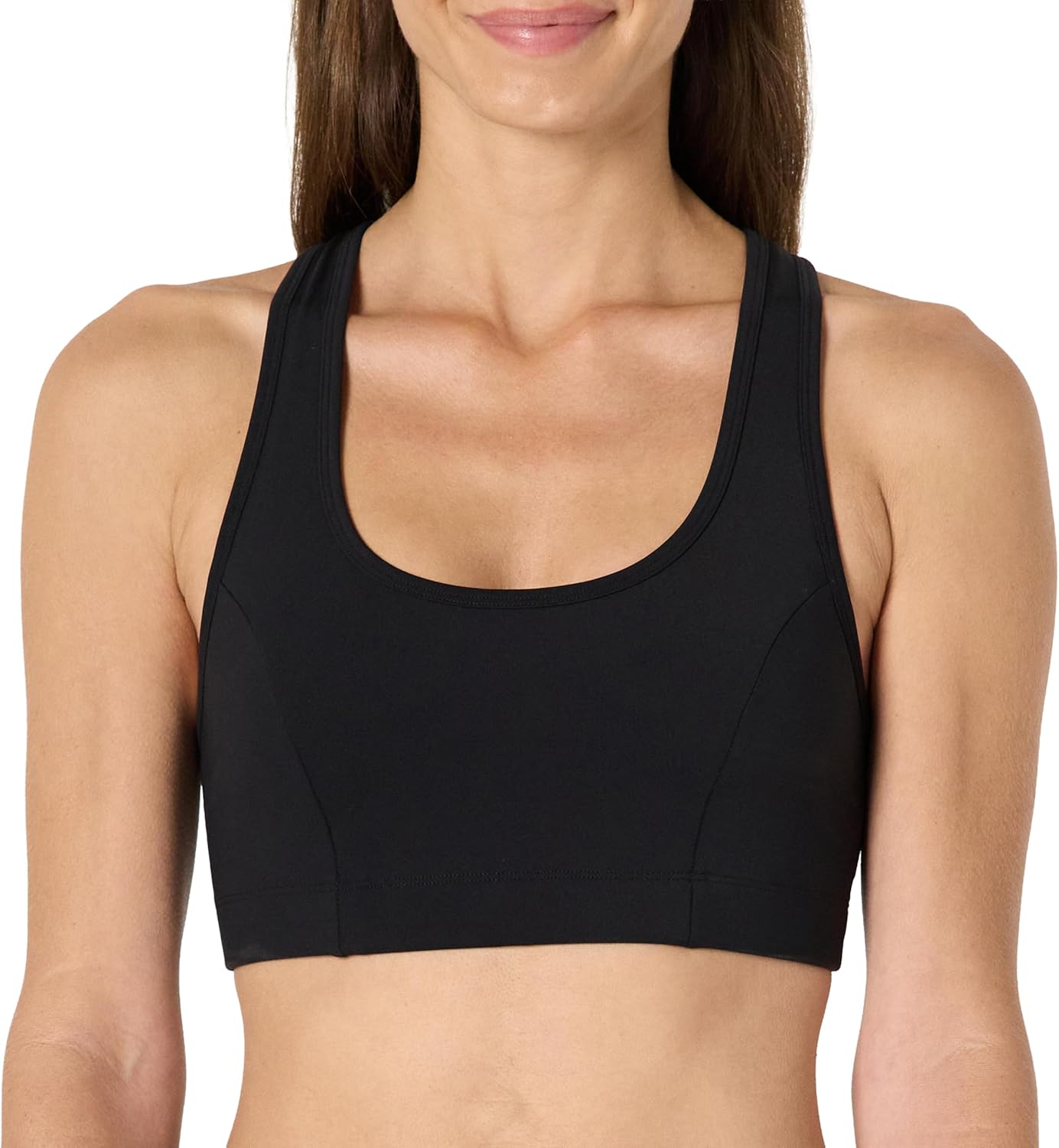 Amazon Essentials Women's Active Total Train Medium Support Racerback Gym Workout Sports Bra