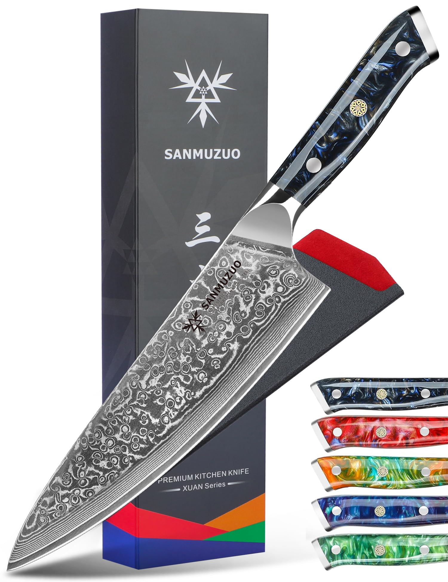 Damascus knife ✨️