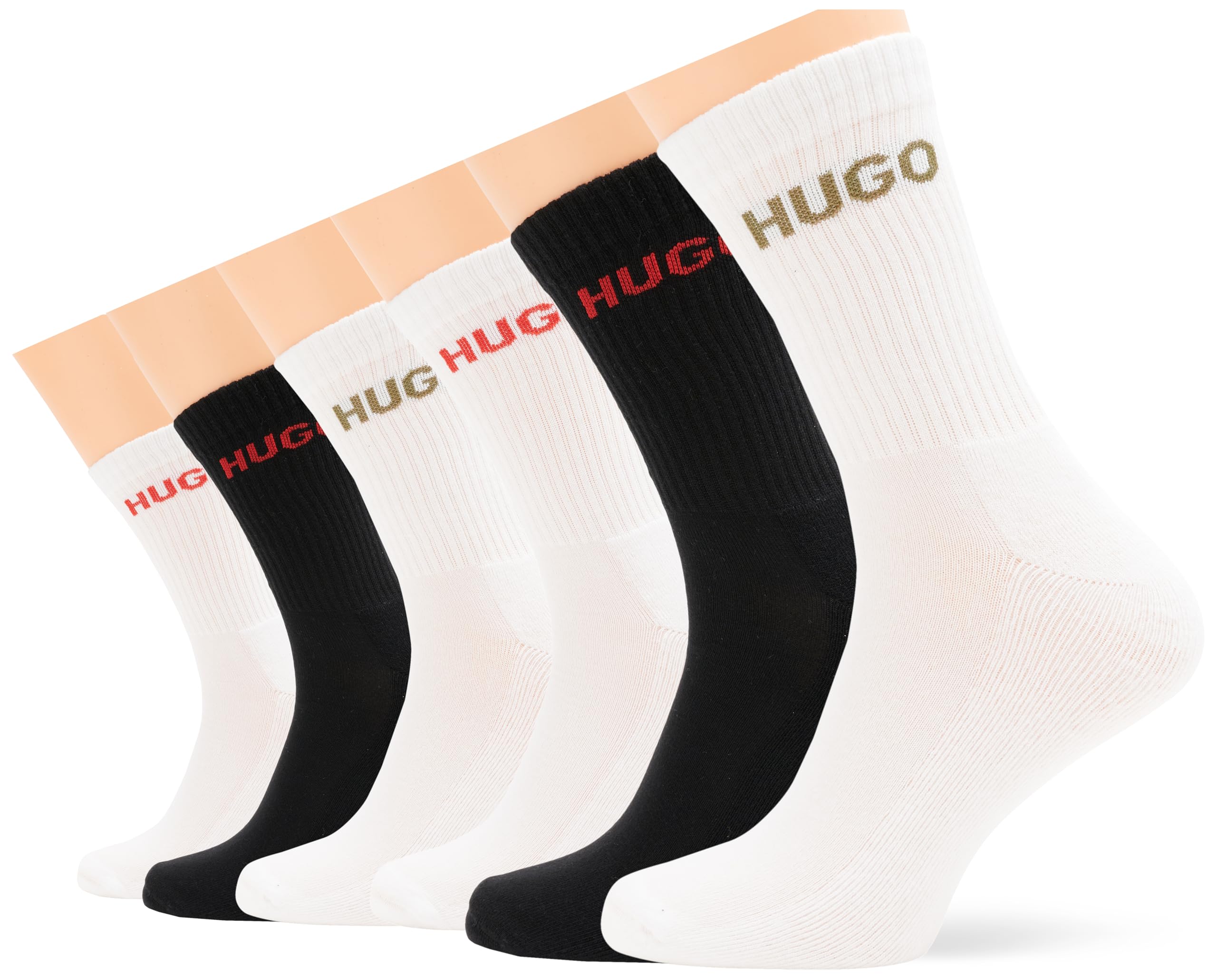 HUGO 6P QS RIB LOGO CC 10257772 01