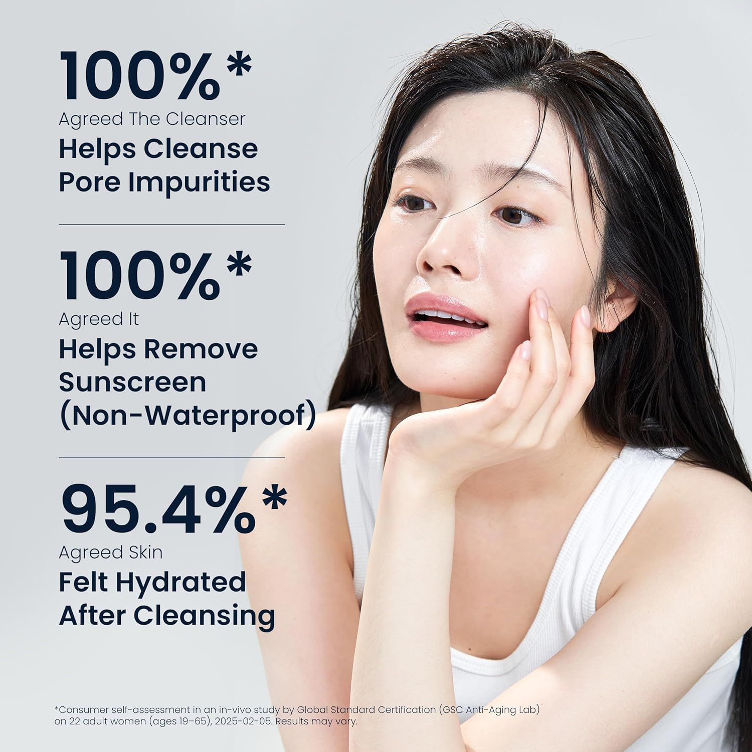 Pore Deeptox Cleansing Foam, Black Charcoal + BHA & Succinic Acid, One-Step Pore-Purifying Cleanser, 10-Weight Hyaluronic, 4.06 fl oz (120 mL) | Korean Face Wash for Oily & Sensitive Skin - Image 5