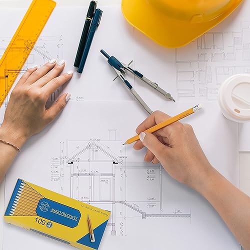 Miniatura 10 de Lápices a granel de 100 lápices de dibujo #HB preafilados para niños, adolescentes y adultos, borrador blanco, forma hexagonal de 7.5 pulgadas para