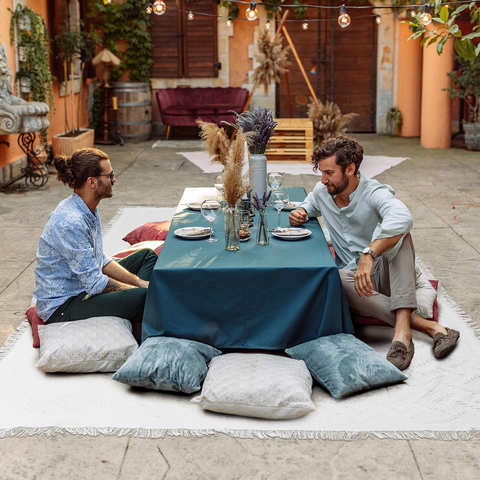 Amazon.com: Hahafelt 2 Pcs 91x71 in Extra Large Picnic Blanket