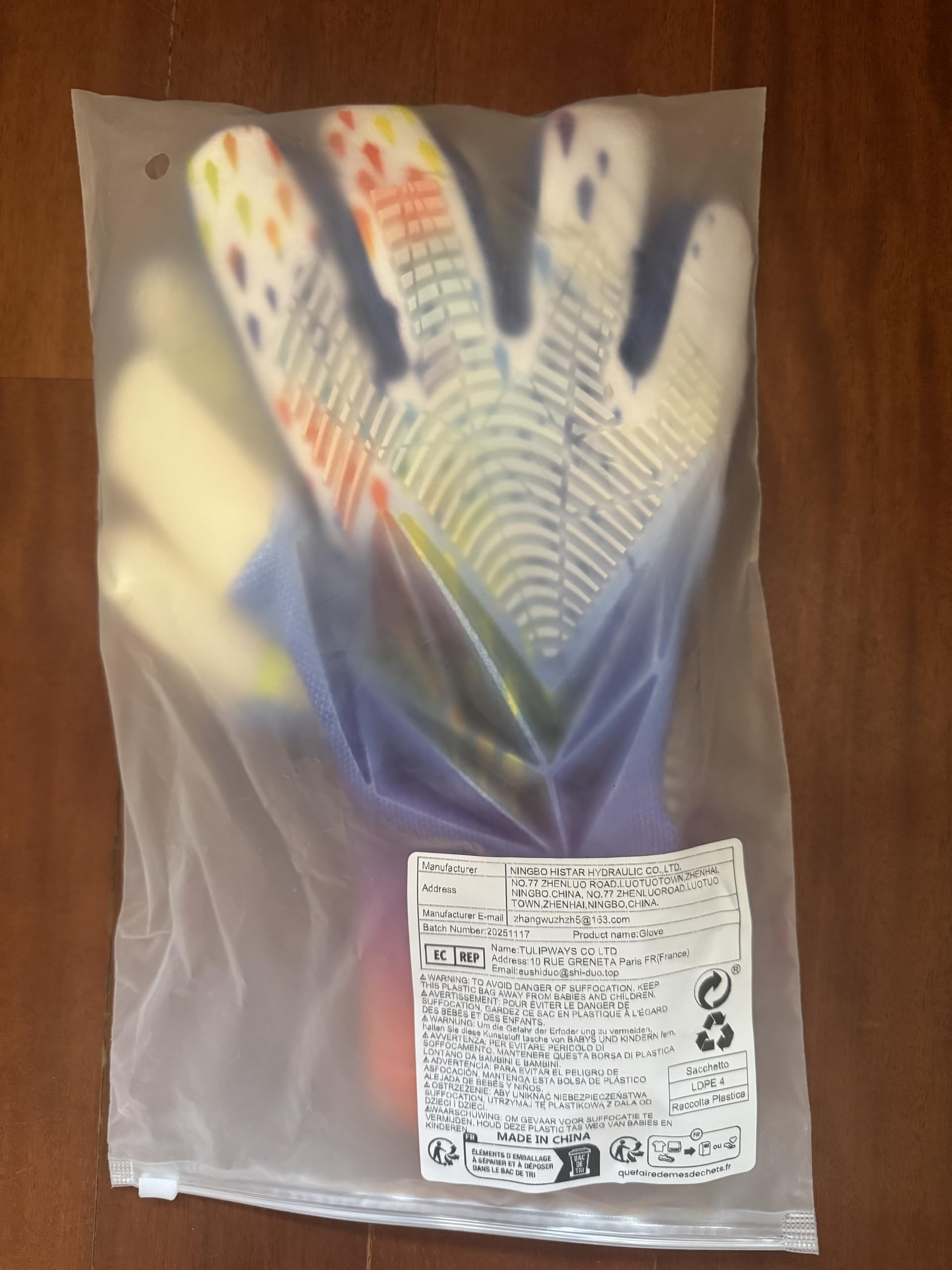 PLbSe Spider-Man Soccer Goalkeeper Gloves Goalie Training Gloves Strong Grip Anti-Slip and Breathable for Adults and Children (World Cup Style,7)