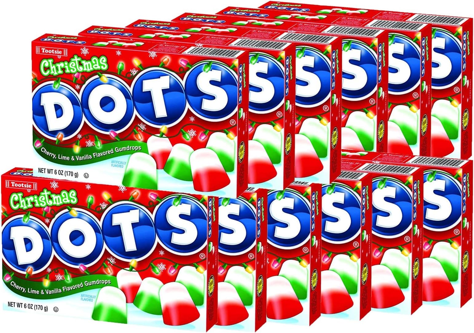 Tootsie Roll Industries Llc Christmas Dots Candy6Oz Case Of