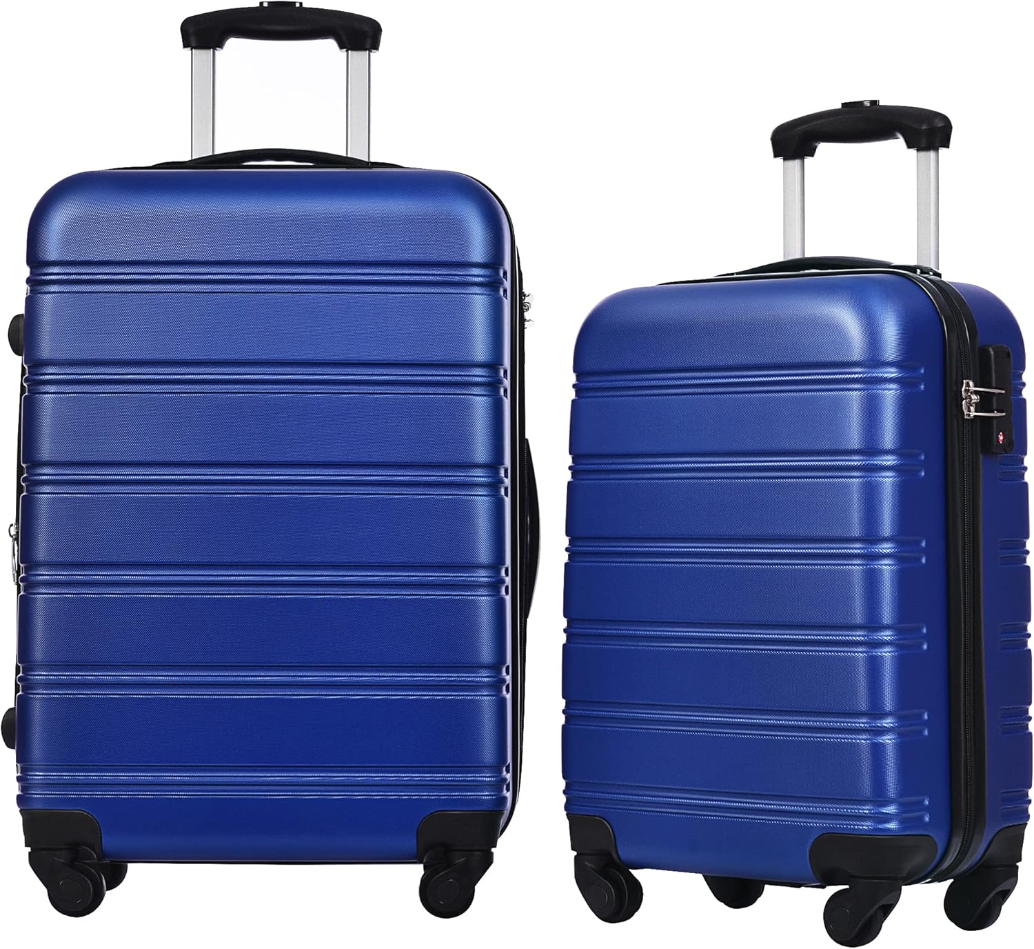 Merax Luggage Sets 2 Piece Carry on Luggage Airline Approved,Hard Case Luggage