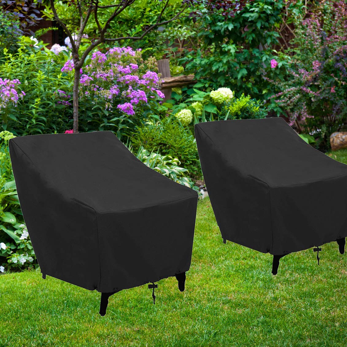 Outdoor Waterproof Chair Cover, Mayhour Balck Heavy Duty