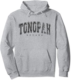 Tonopah Nevada Vintage Retro US City State Travel Pullover Hoodie