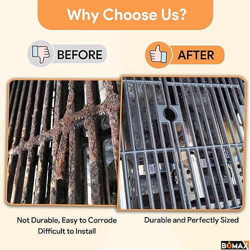 Miniatura 10 de BQMAX Piezas de repuesto para Charbroil Gas2Coal Grill Parts 463370516 463370519, kit de reparación para parrilla Charbroil Gas2Coal 463278418