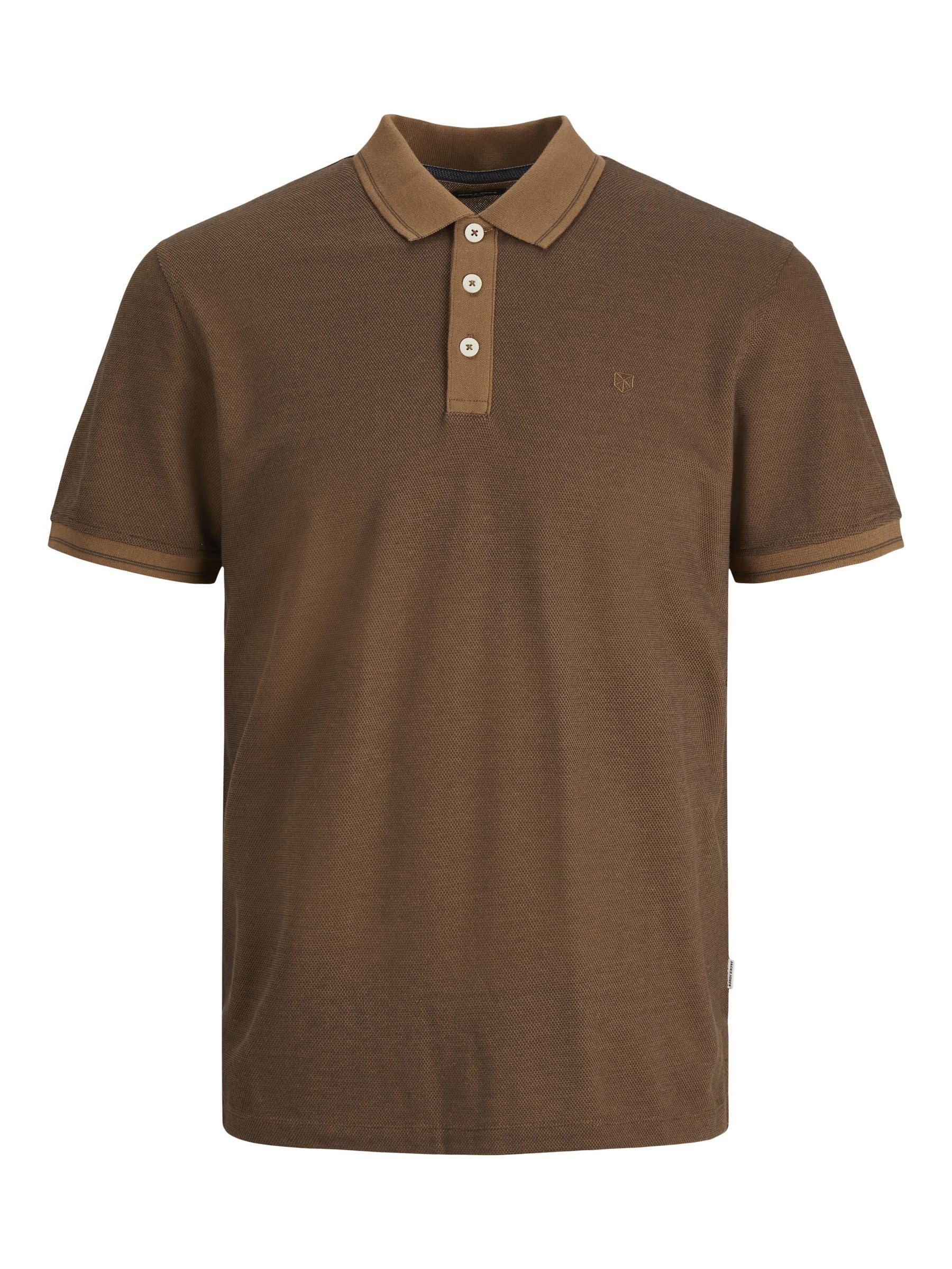 JACK & JONES Male Poloshirt Einfarbig Poloshirt