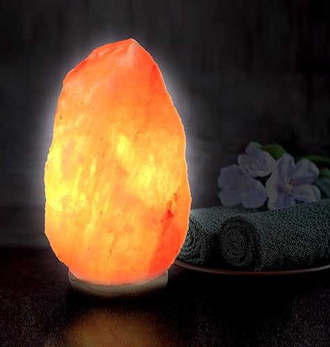 Miniatura 4 de Urban Shop WK639339 Lámpara de sal del Himalaya, rosa