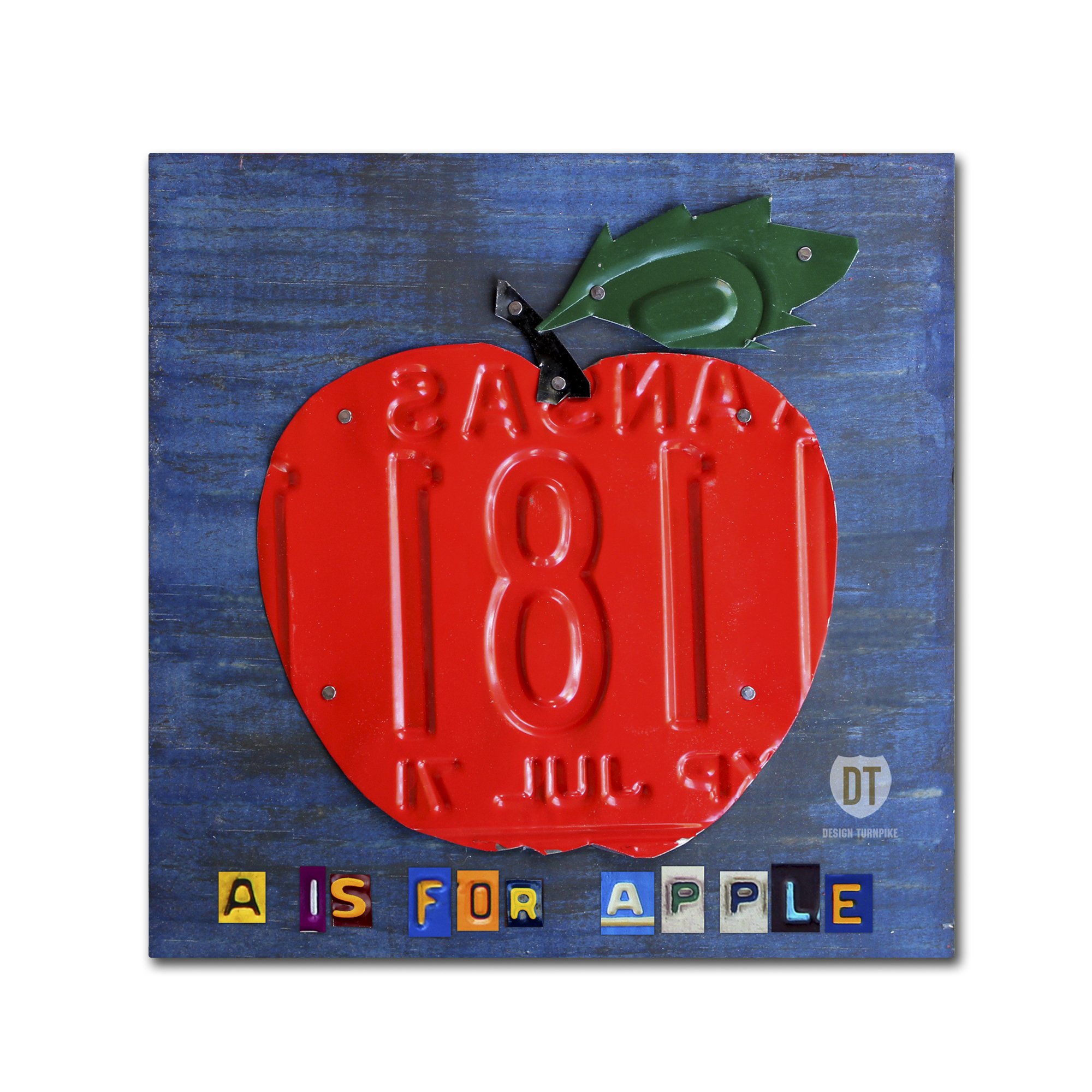 Amazon.com: Trademark Fine Art ALI1297-C2424GG Apple by