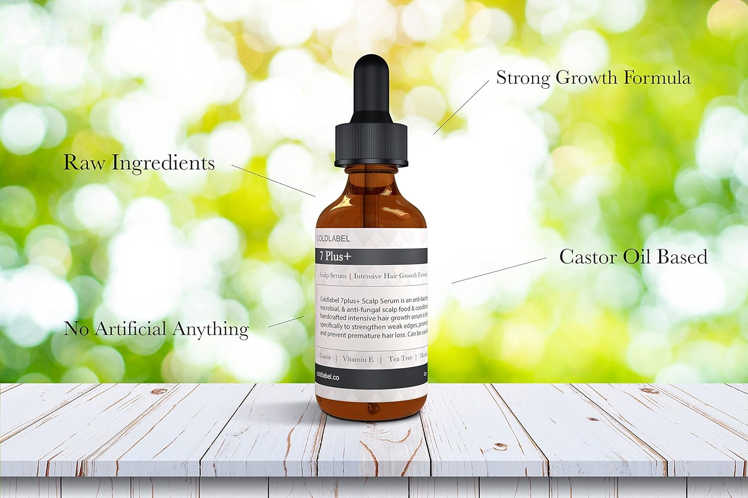 COLDLABEL Hair Oil 7plus 2oz